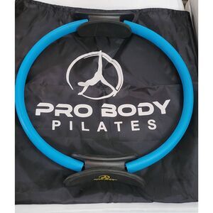 Pro Body Pilates 14" Fitness Circle Fitness Ring Dual Grip Unbreakable Thigh Ton